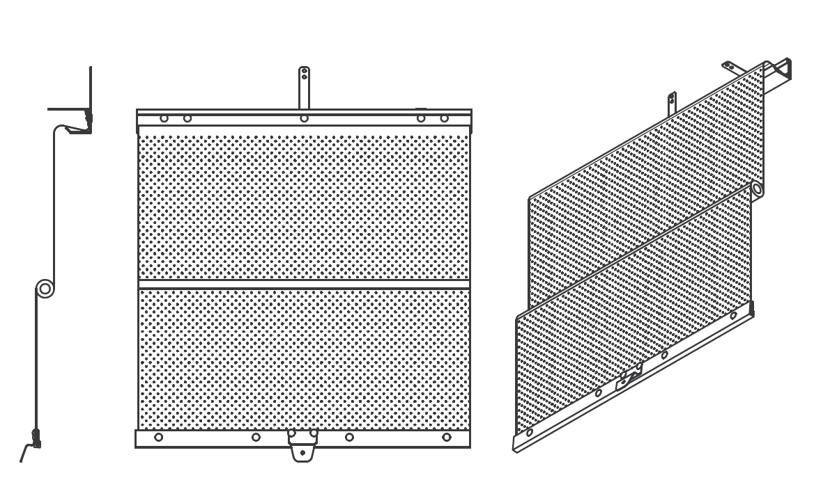 Upright Fridge Cover
