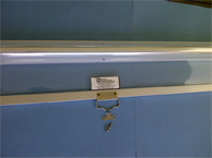 Metal handle and clasp
